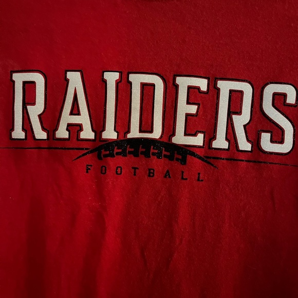 Raiders football long sleeve T-shirt - Picture 4 of 7